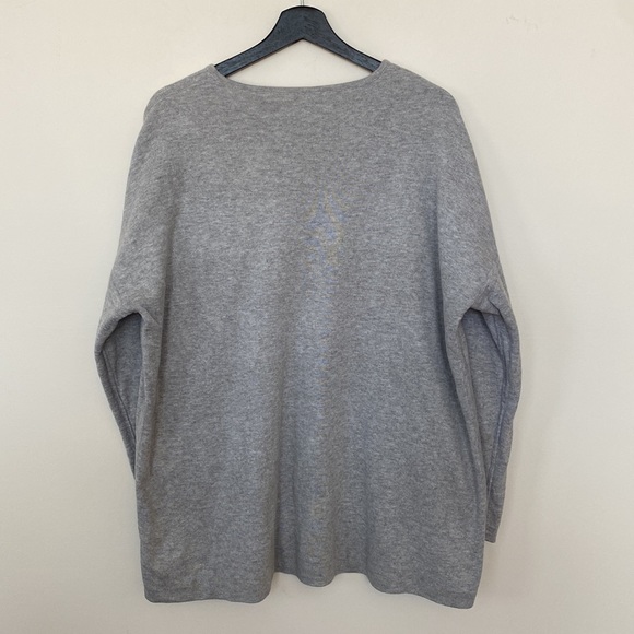 Eileen Fisher Reversible Cotton Sweater - Picture 4 of 4